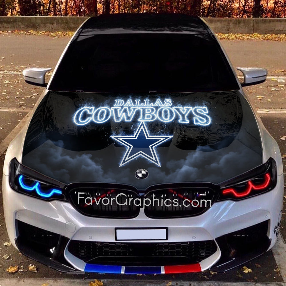 Dallas Cowboys Itasha Car Vinyl Hood Wrap Decal Sticker – Favor Graphics