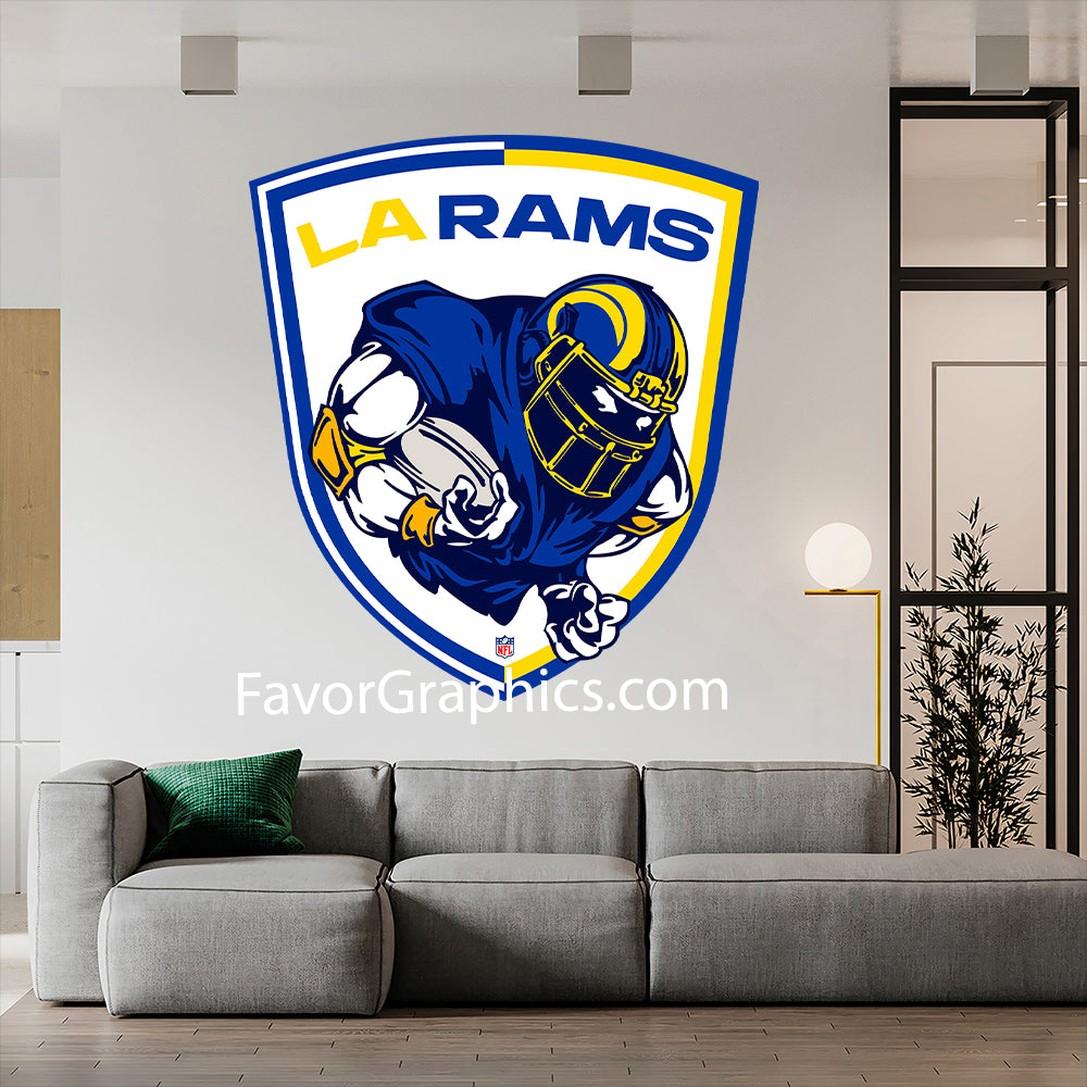 Los Angeles Rams Home Room Wall Vinyl Decal Sticker Mural Poster