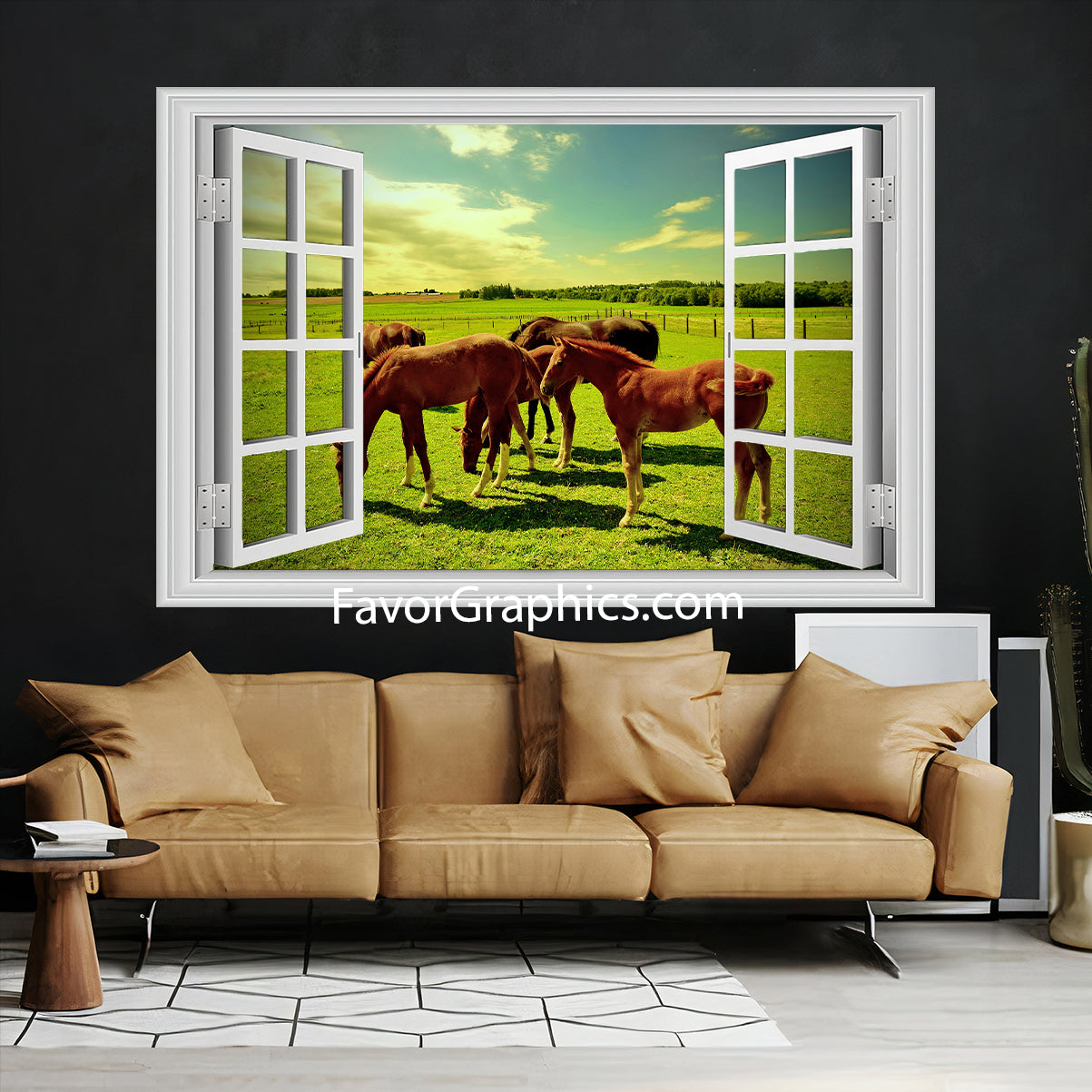 Horse Vinyl Wall Art Decal Sticker Poster Print Mural