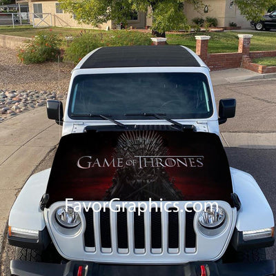 Game of Thrones Itasha Car Vinyl Hood Wrap Decal Sticker