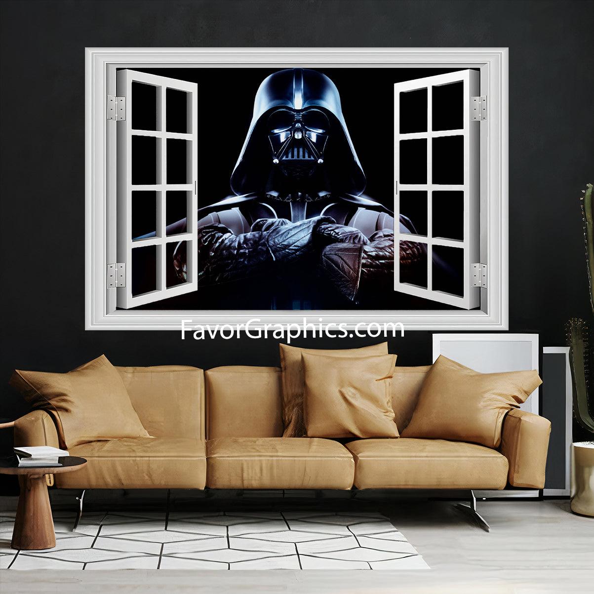 Darth Vader Vinyl Wall Art Decal Sticker Poster Print Mural