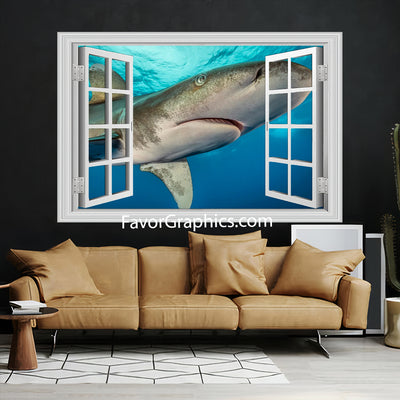 Shark Vinyl Wall Art Decal Sticker Poster Print Mural