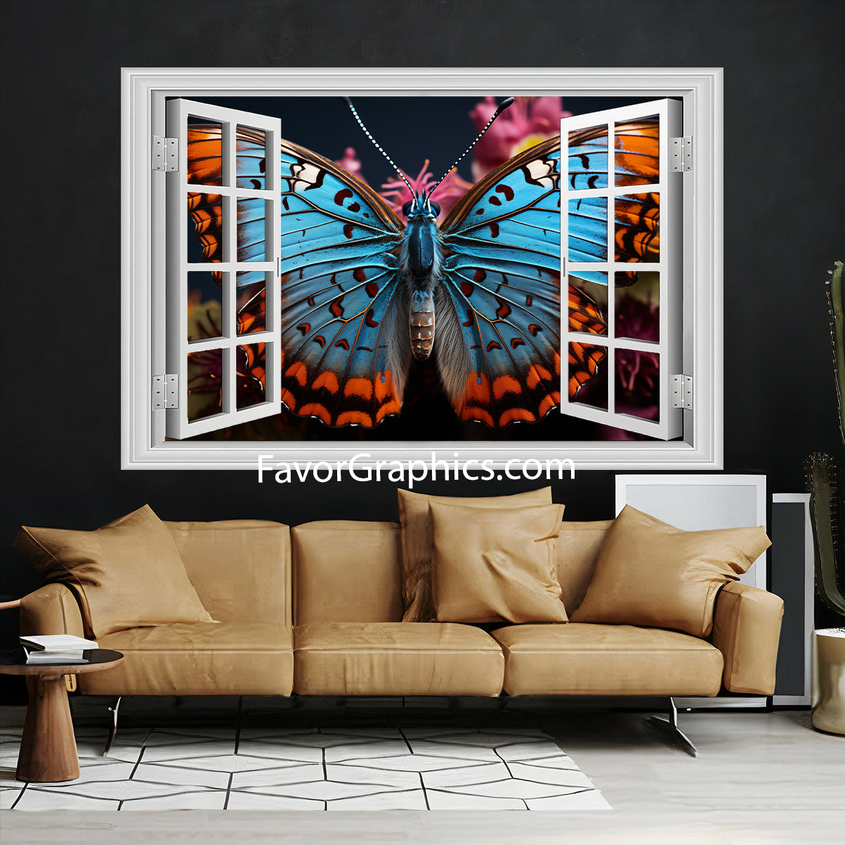 Butterfly Vinyl Wall Art Decal Sticker Poster Print Mural