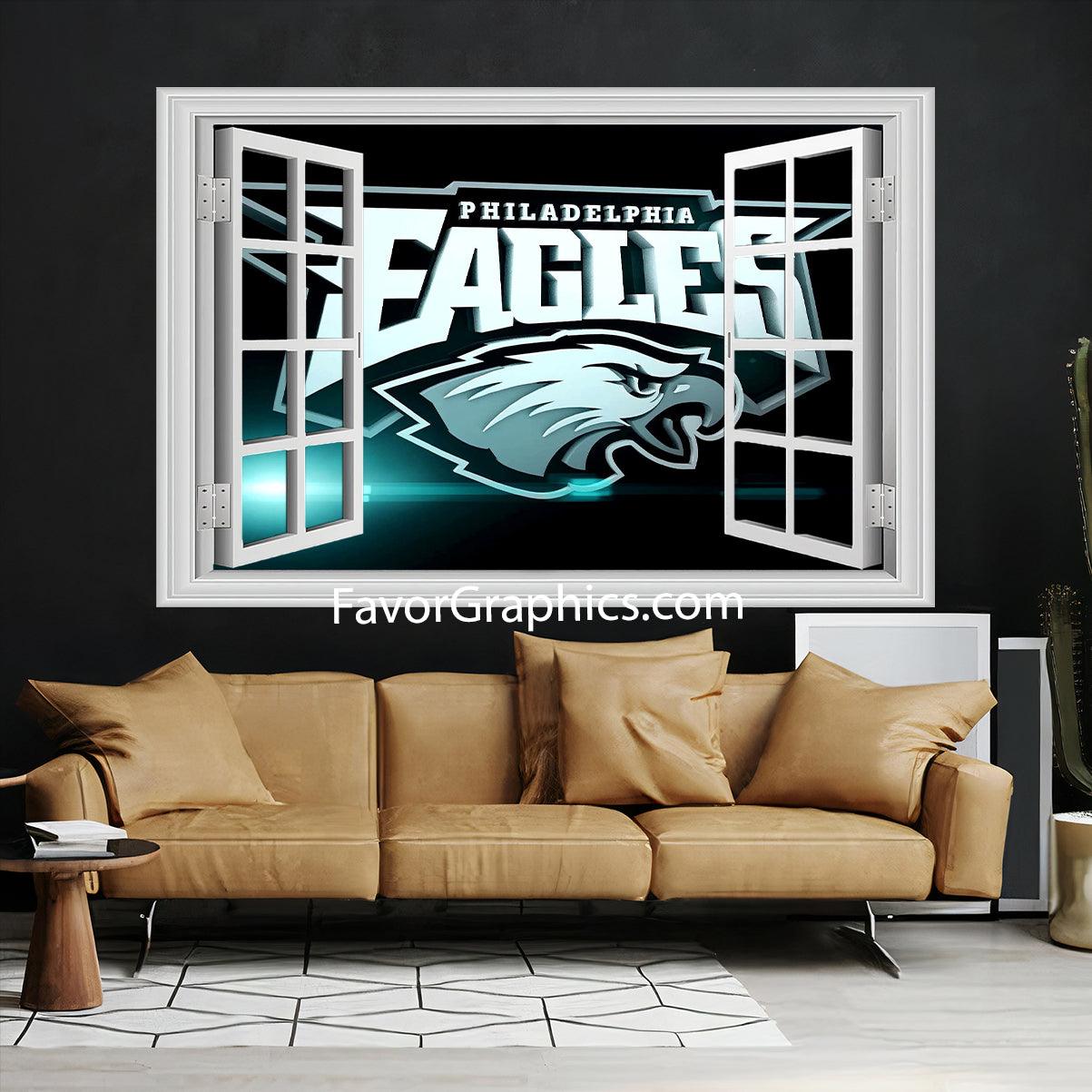 Philadelphia Eagles Vinyl Wall Art Decal Sticker Poster Print Mural