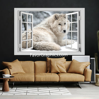 Wolf Vinyl Wall Art Decal Sticker Poster Print Mural