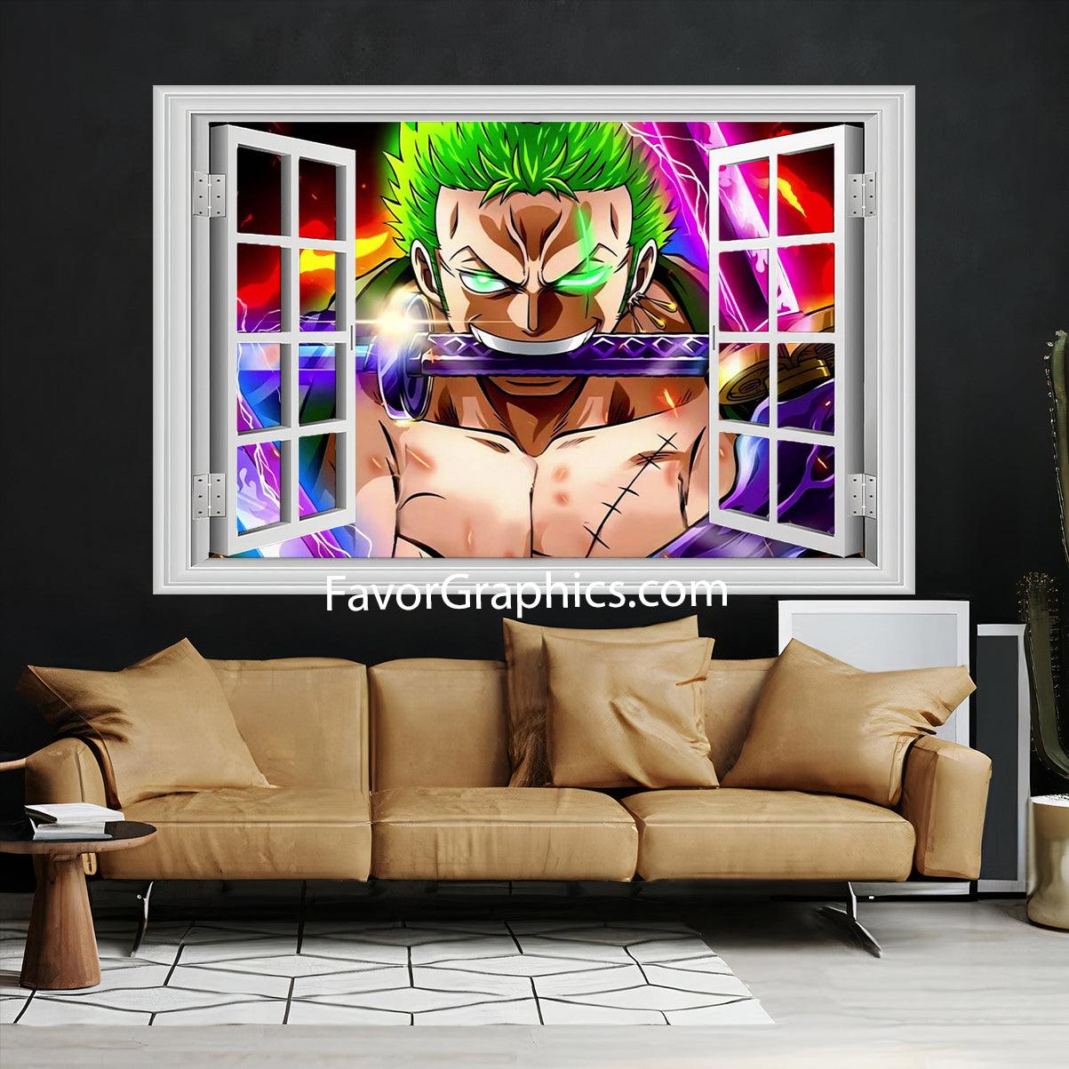 Roronoa Zoro Vinyl Wall Art Decal Sticker Poster Print Mural