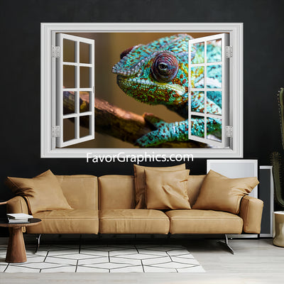 Chameleon Vinyl Wall Art Decal Sticker Poster Print Mural