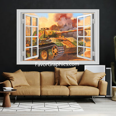 Tank Vinyl Wall Art Decal Sticker Poster Print Mural