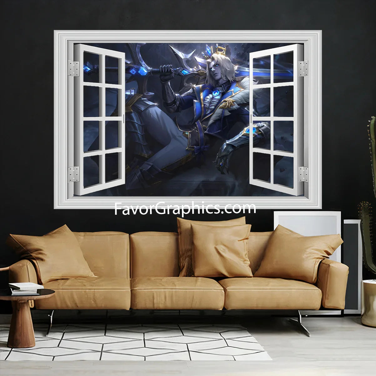 Viego League of Legends Vinyl Wall Art Decal Sticker Poster Print Mural
