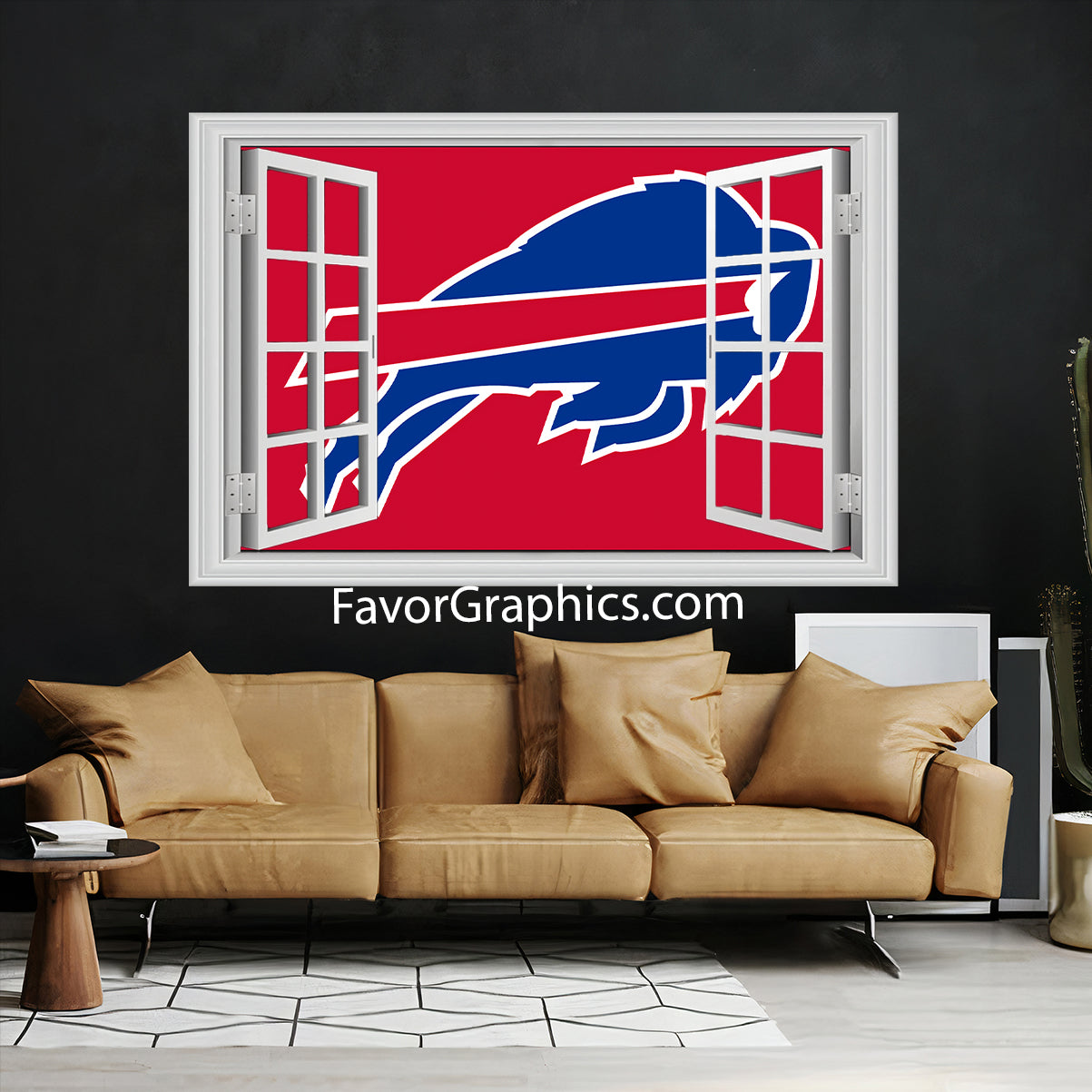 Buffalo Bills Vinyl Wall Art Decal Sticker Poster Print Mural