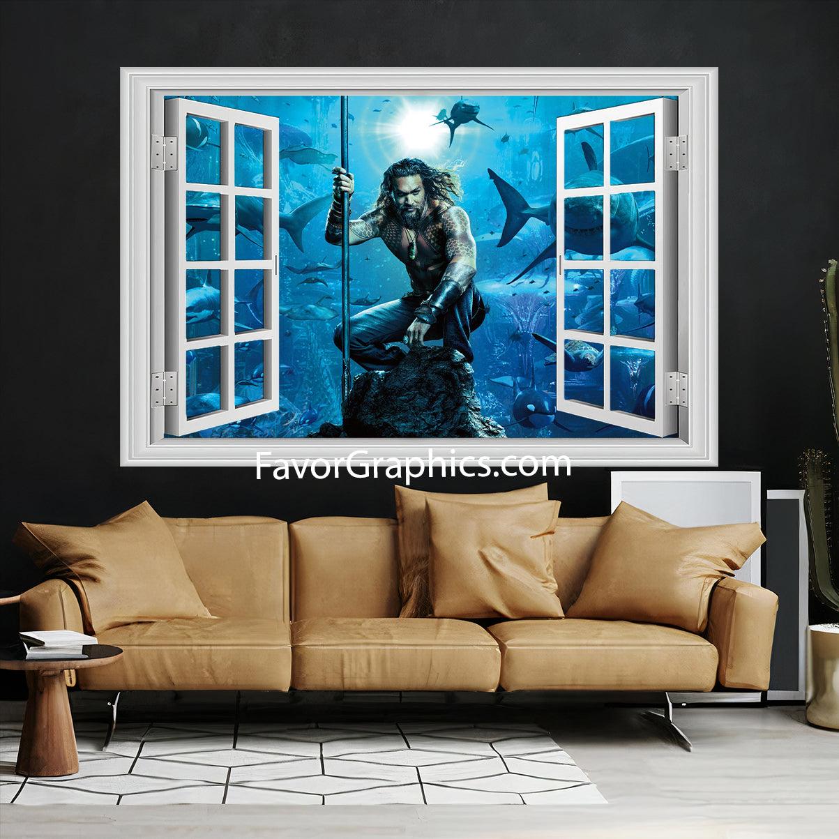 Aquaman Vinyl Wall Art Decal Sticker Poster Print Mural