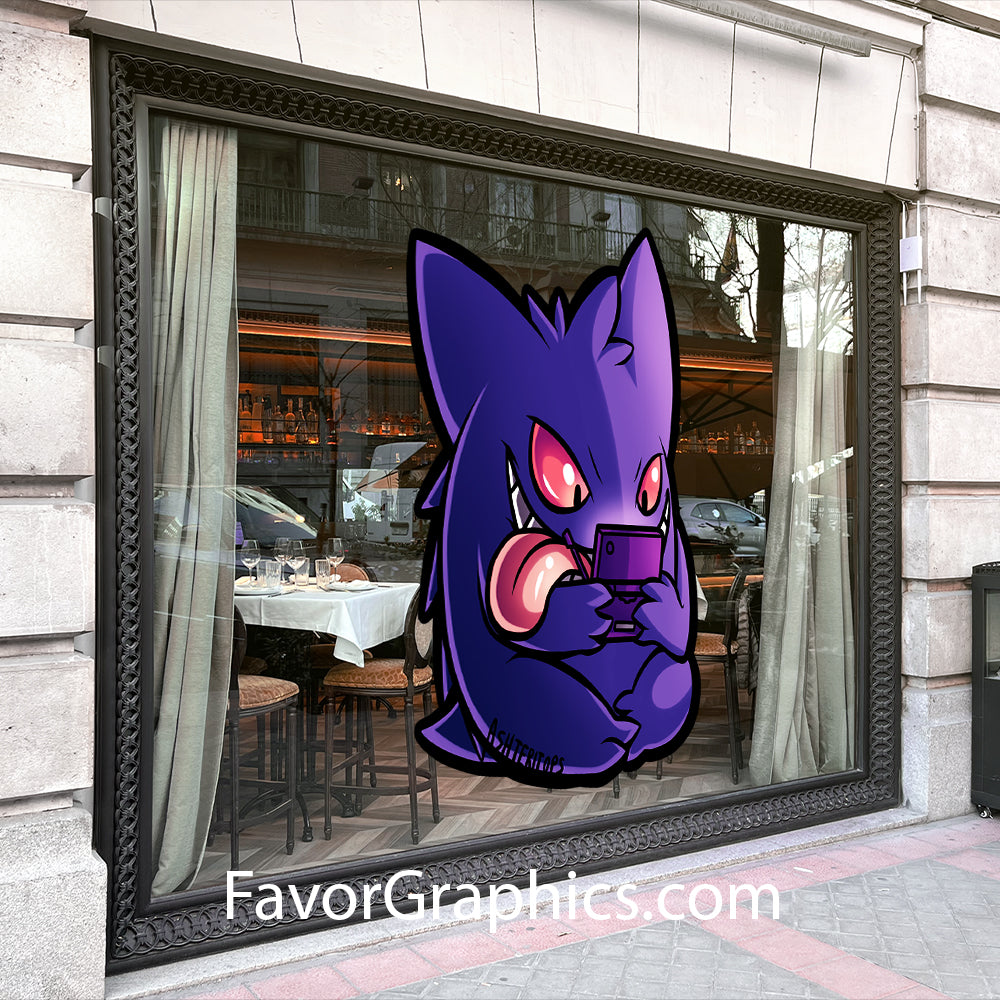 Gengar (Pokemon) Home Room Wall Vinyl Decal Sticker Mural Poster