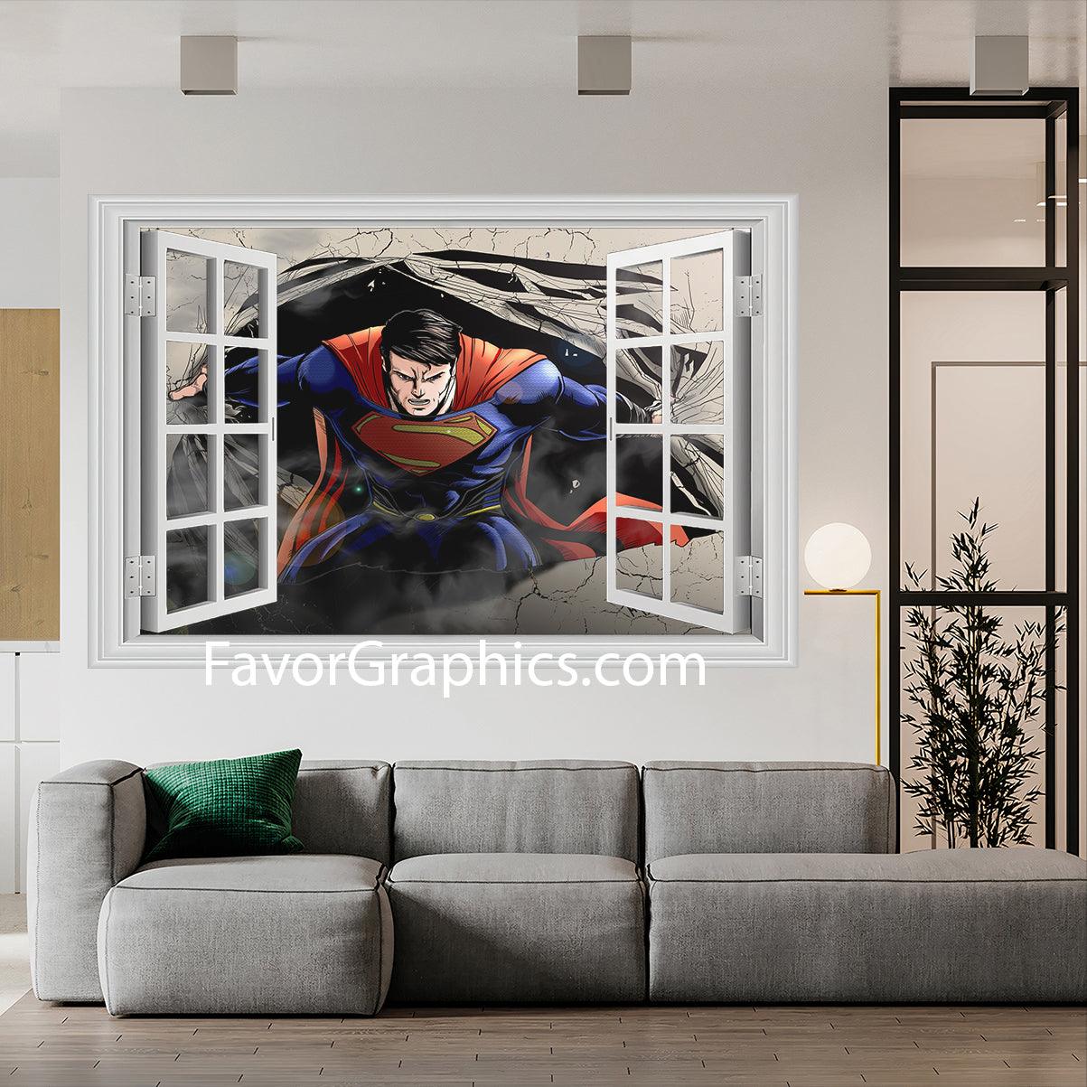 Superman Vinyl Wall Art Decal Sticker Poster Print Mural