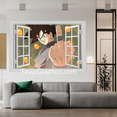 Black Goku Vinyl Wall Art Decal Sticker Poster Print Mural