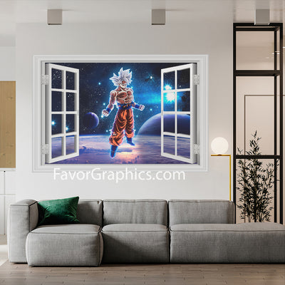 Ultra Instinct Goku Vinyl Wall Art Decal Sticker Poster Print Mural