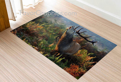 Deer Home Bedroom Decor Rug Carpet Mat