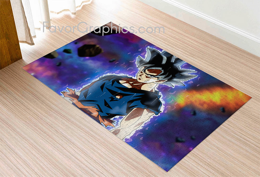 Ultra Instinct Goku Home Bedroom Decor Rug Carpet Mat