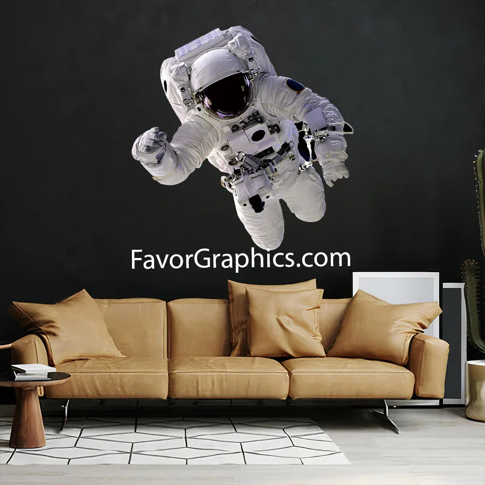 Astronaut Home Room Wall Vinyl Decal Sticker Mural Poster
