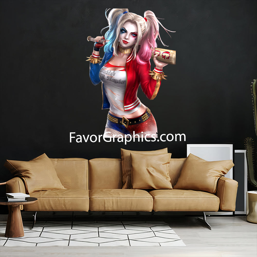 Harley Quinn Home Room Wall Vinyl Decal Sticker Mural Poster