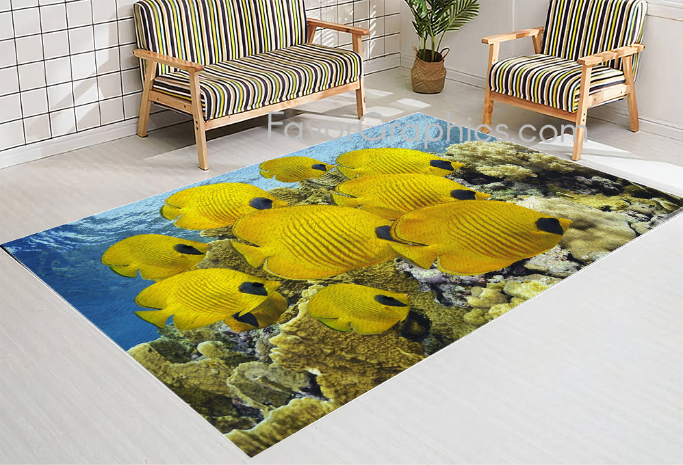 Butterflyfish Home Bedroom Decor Rug Carpet Mat