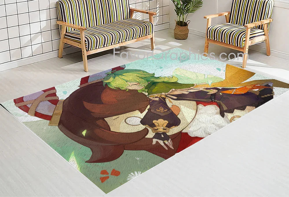 Collei (Genshin Impact) Home Bedroom Decor Rug Carpet Mat