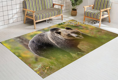 Bear Home Bedroom Decor Rug Carpet Mat