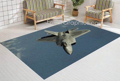 Military Aircraft Home Bedroom Decor Rug Carpet Mat