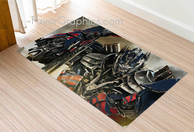 Optimus Prime Home Bedroom Decor Rug Carpet Mat