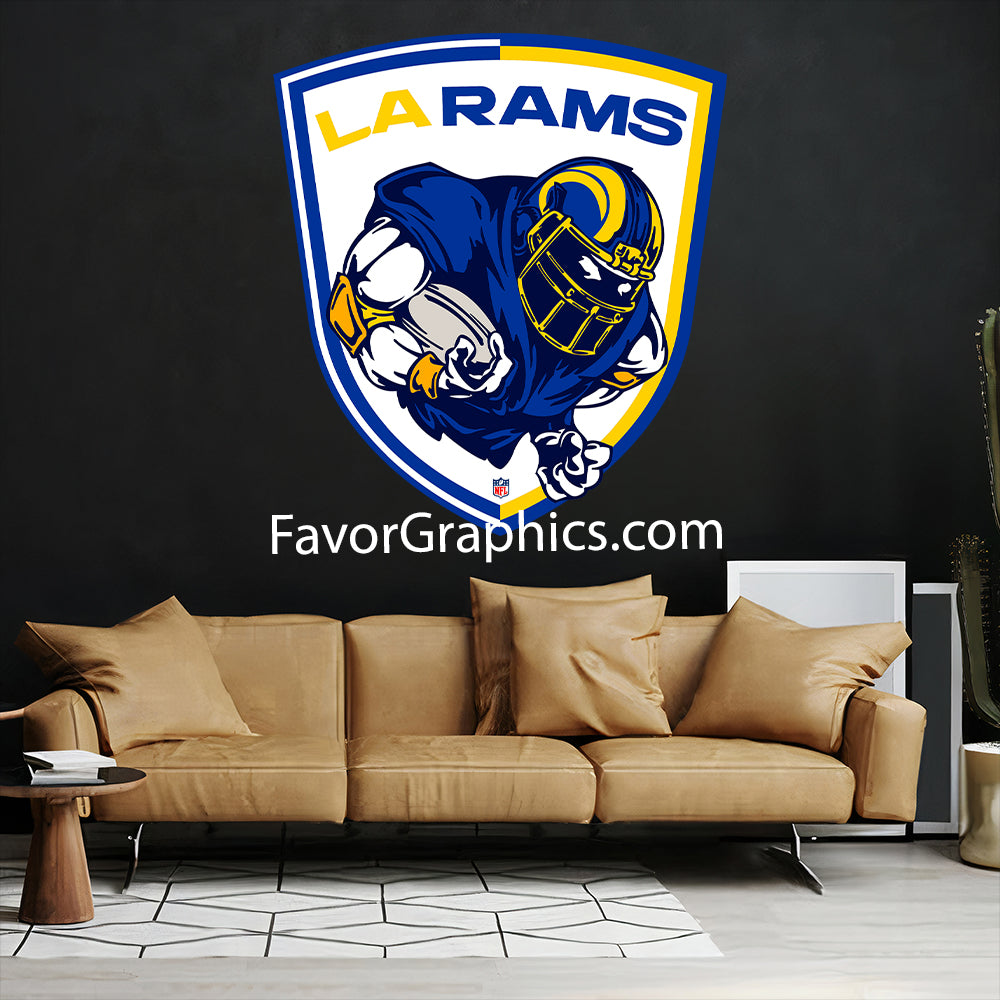 Los Angeles Rams Home Room Wall Vinyl Decal Sticker Mural Poster