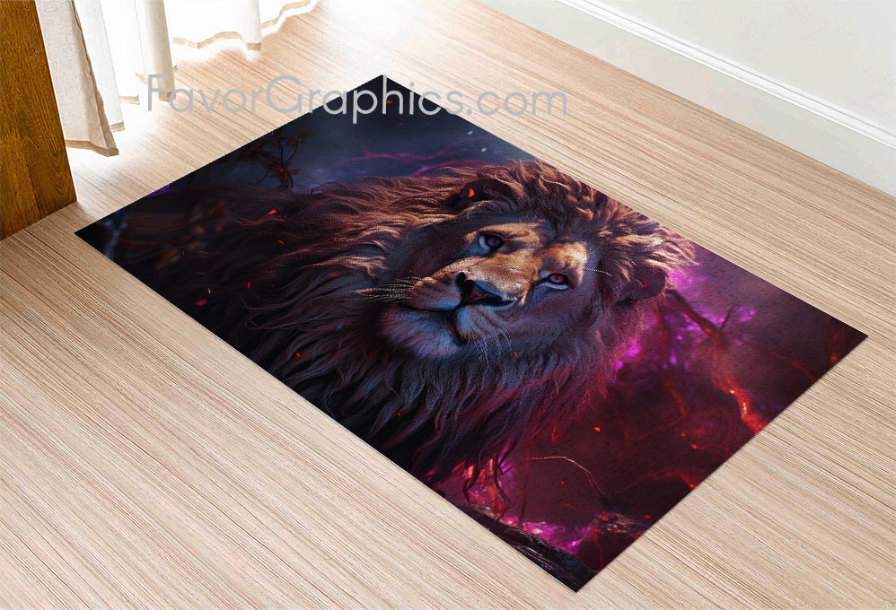 Lion Home Bedroom Decor Rug Carpet Mat