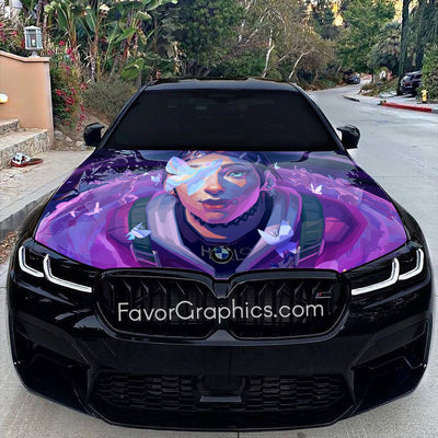 Clove (Valorant) Itasha Car Vinyl Hood Wrap Decal Sticker