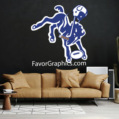 Indianapolis Colts Home Room Wall Vinyl Decal Sticker Mural Poster