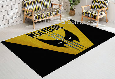 Wolverine Home Bedroom Decor Rug Carpet Mat