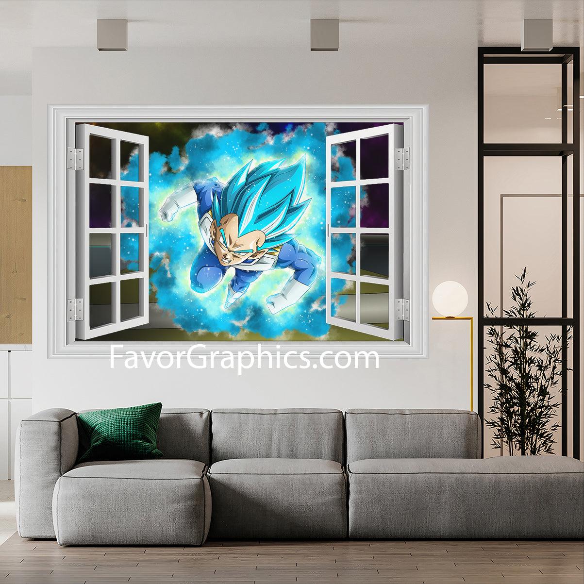 Vegeta Vinyl Wall Art Decal Sticker Poster Print Mural