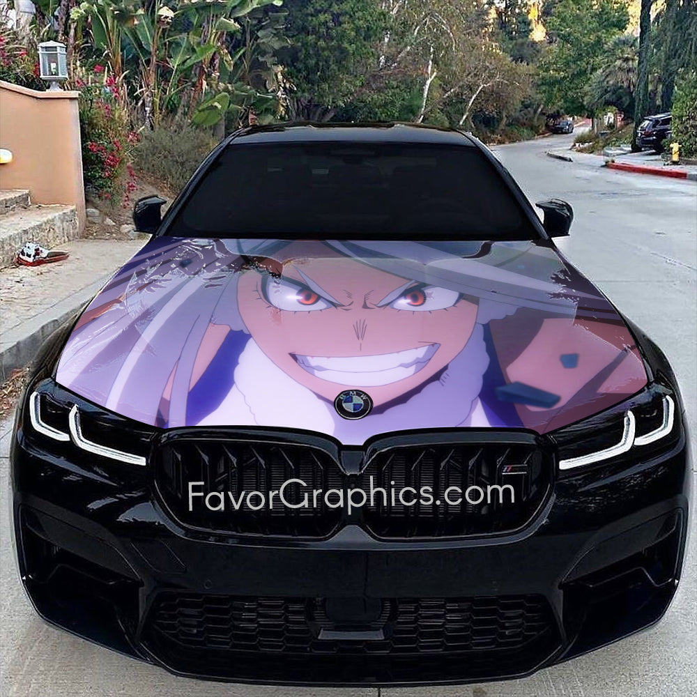 Mirko My Hero Academia Itasha Car Vinyl Hood Wrap