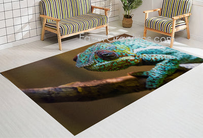 Chameleon Home Bedroom Decor Rug Carpet Mat