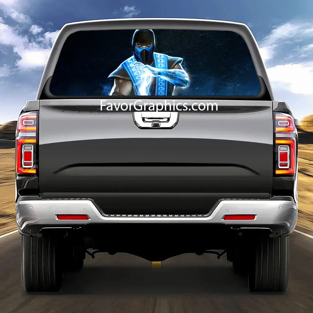 Sub Zero Rear Window Perforated Graphic Vinyl Decal Car Truck UTV