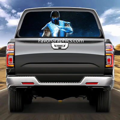 Sub Zero Rear Window Perforated Graphic Vinyl Decal Car Truck UTV