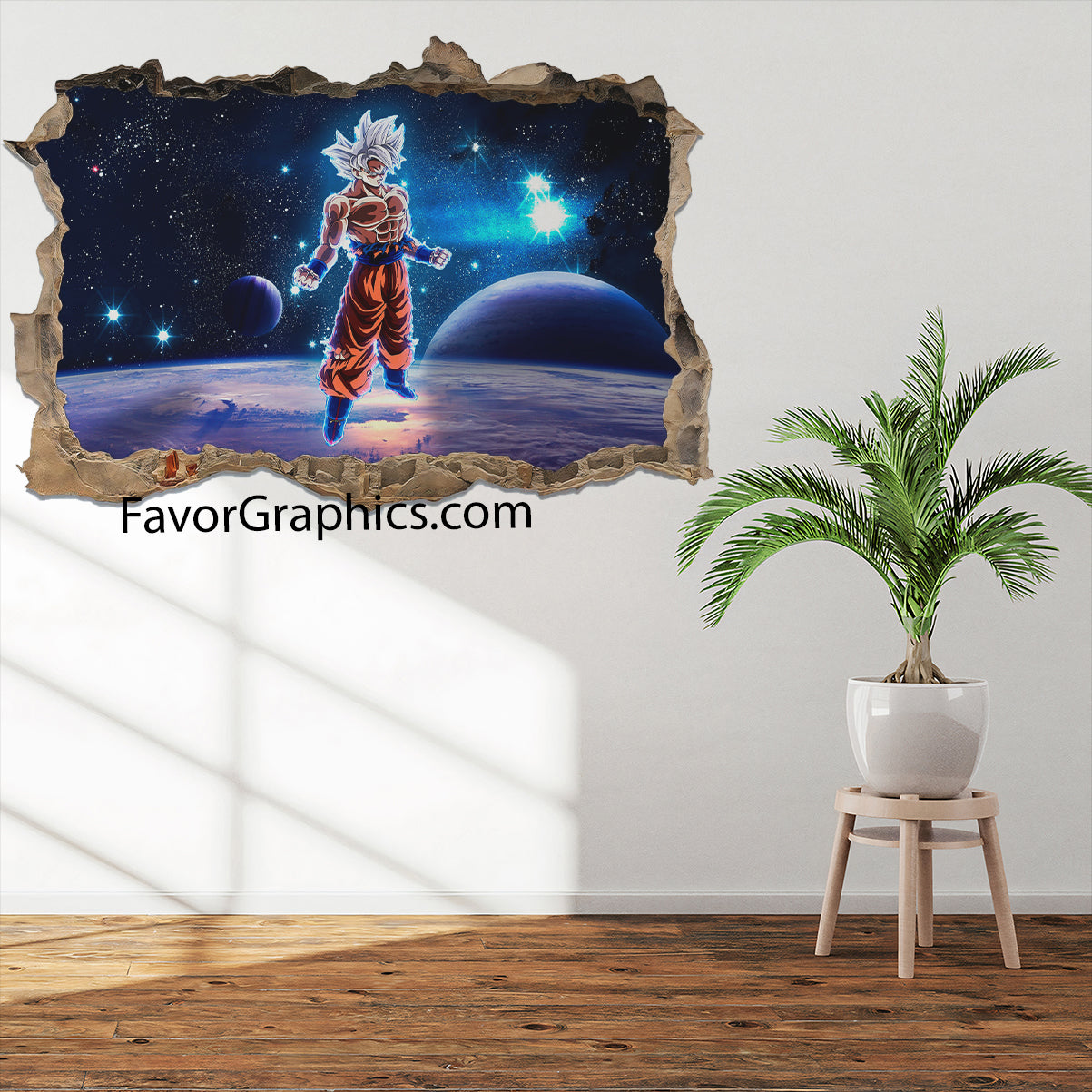 Ultra Instinct Goku Vinyl Wall Art Decal Sticker Poster Print Mural