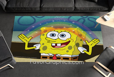 Spongebob Home Bedroom Decor Rug Carpet Mat