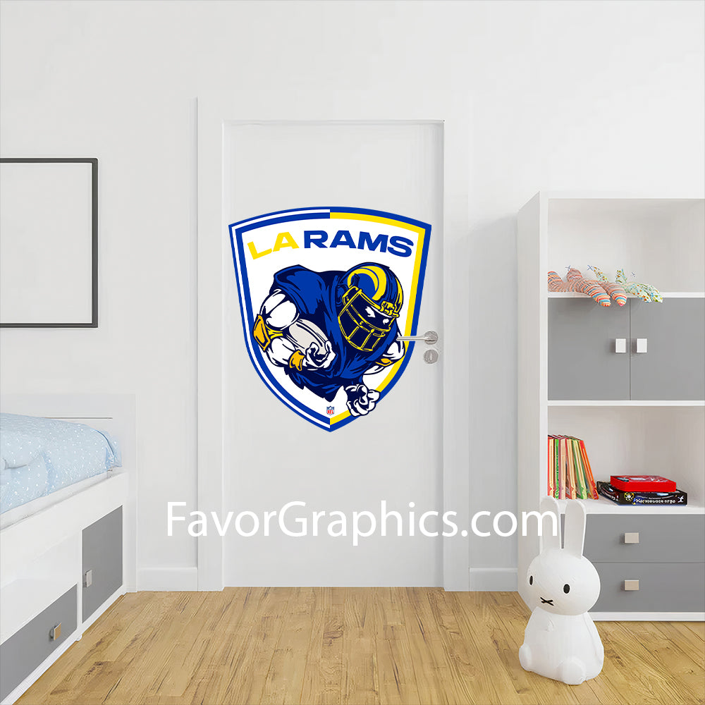 Los Angeles Rams Home Room Wall Vinyl Decal Sticker Mural Poster