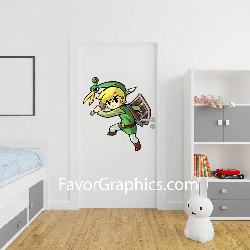 The Legend Of Zelda Home Room Wall Vinyl Decal Sticker Mural Poster