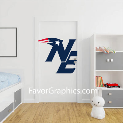 New England Patriots Home Room Wall Vinyl Decal Sticker Mural Poster