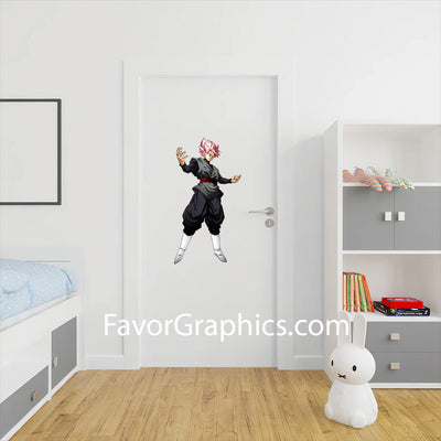 Black Goku Home Room Wall Vinyl Decal Sticker Mural Poster