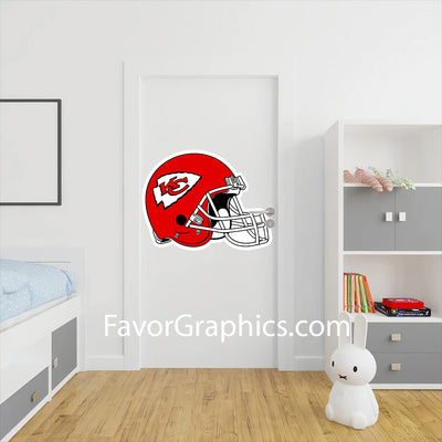 Kansas City Chiefs Home Room Wall Vinyl Decal Sticker Mural Poster