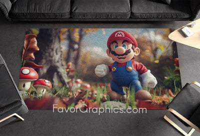 Mario Home Bedroom Decor Rug Carpet Mat