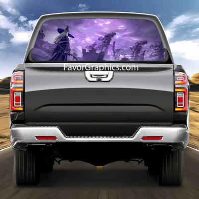 Elden Ring Nightreign Rear Window Perforated Graphic Vinyl Decal Car Truck UTV
