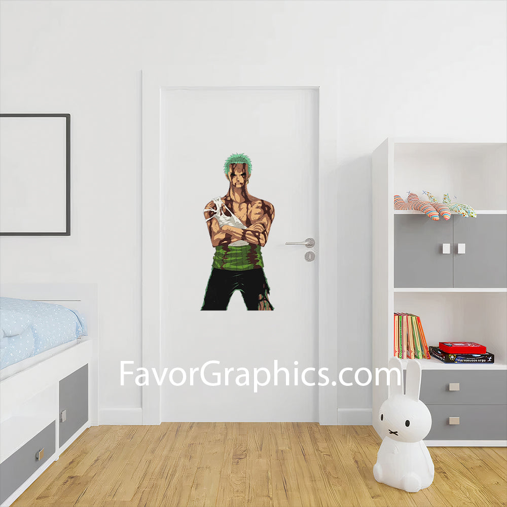 Roronoa Zoro Home Room Wall Vinyl Decal Sticker Mural Poster