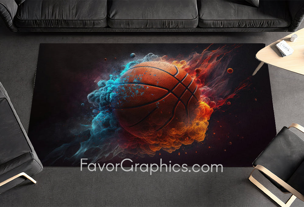 Basketball Home Bedroom Decor Rug Carpet Mat