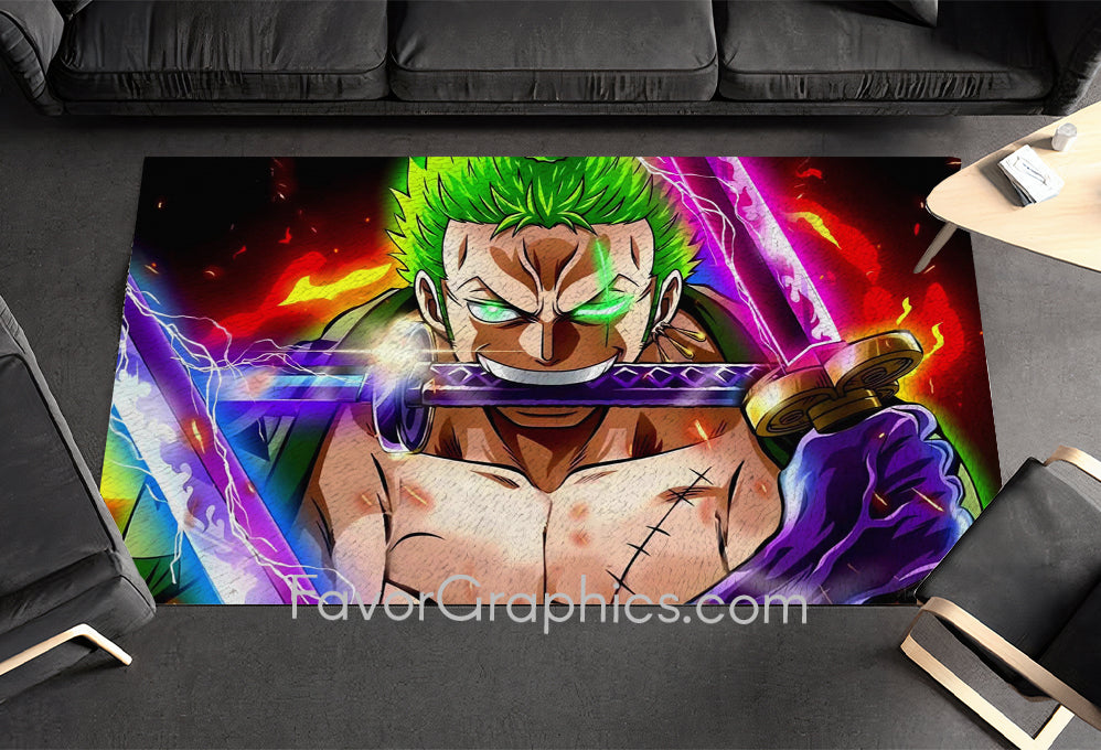 Roronoa Zoro Home Bedroom Decor Rug Carpet Mat